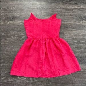 NWOT Miscreants x Revolve Hot Pink Strapless Wired Top Mini Dress Size UK 8 US 4